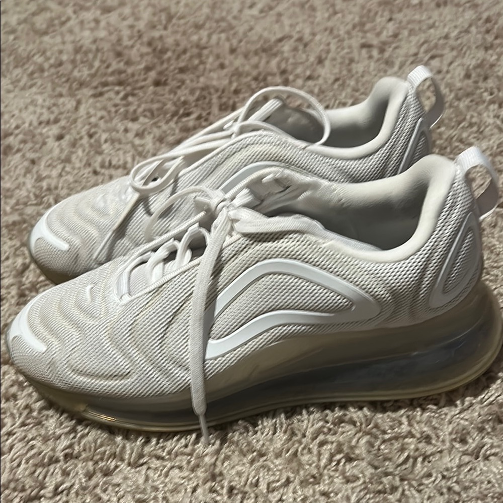 White Nike Athletic Sneakers
